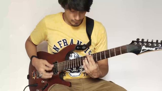 Funeral for a friend | Roses for the dead | Guitar cover/tabs смотреть онлайн