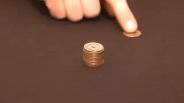 Барный Фокус Башня из Монет