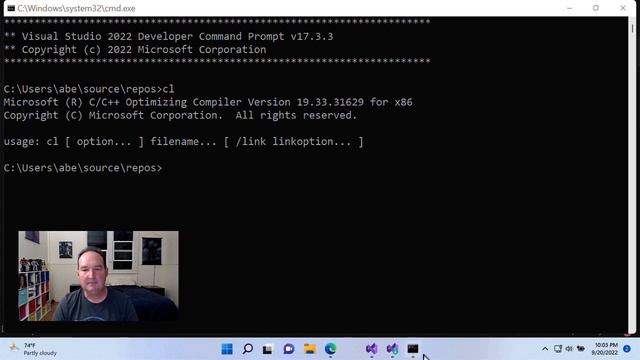 Episode 001: Setting Up a Visual Studio Developer Command Prompt with C/C++ Support смотреть онлайн