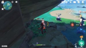 Головоломка с Зондом для поиска молнии 2 остров Ватацуми Инадзума загадка Genshin Impact