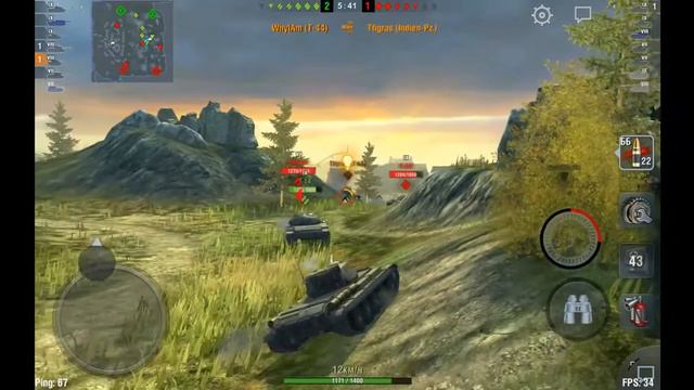 Т-44 Миделлбург Wot Blitz #1 смотреть онлайн