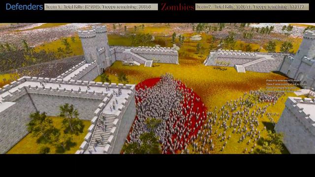 1,000,000 Undeads vs 250,000 Knights - Epic Battle - UEBS2 [4k] смотреть онлайн