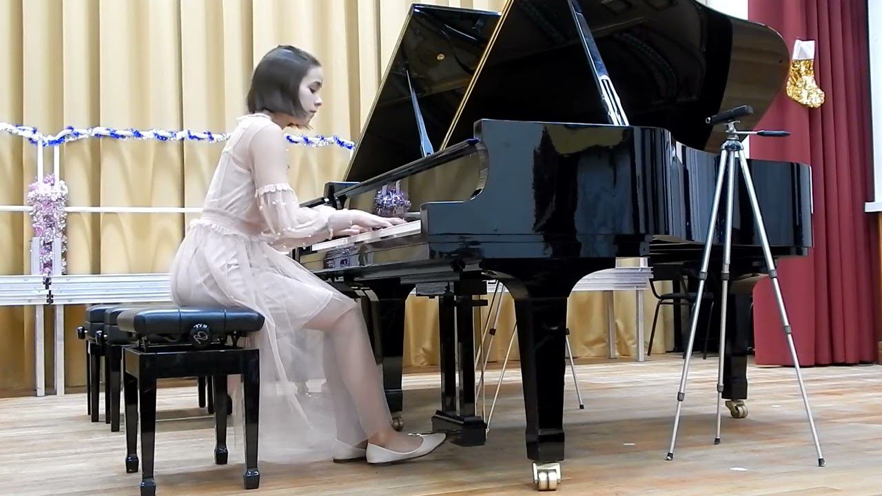 19.1 Ф. Лист - «Метель», исп. Соловьёва Екатерина (6 класс) смотреть онлайн