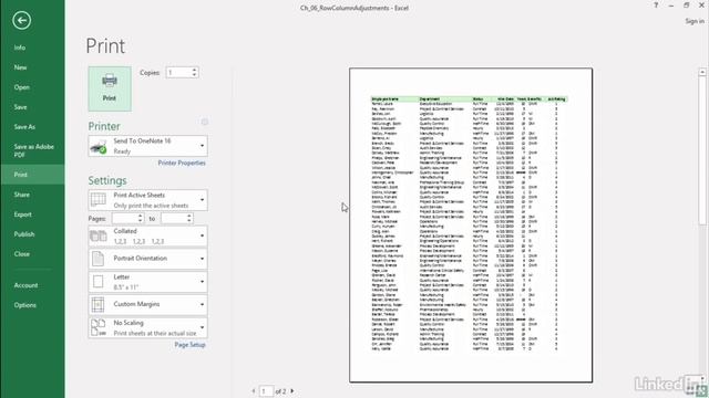 EXCEL 2013-12016 Hide or show rows or columns смотреть онлайн