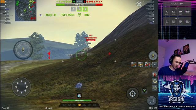 IS-7 vs IS-4 | WoT Blitz смотреть онлайн