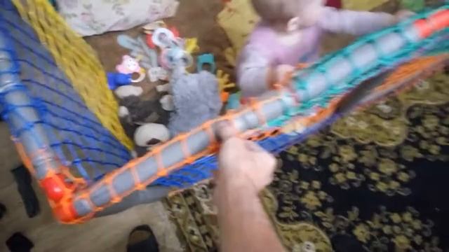 Манеж из ПВХ труб своими руками смотреть онлайн