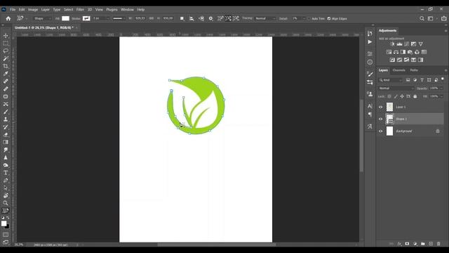 CARA TRACING LOGO DENGAN MUDAH DI ADOBE PHOTOSHOP // TRACING LOGO WITH PHOTOSHOP EASILY ??? смотреть онлайн