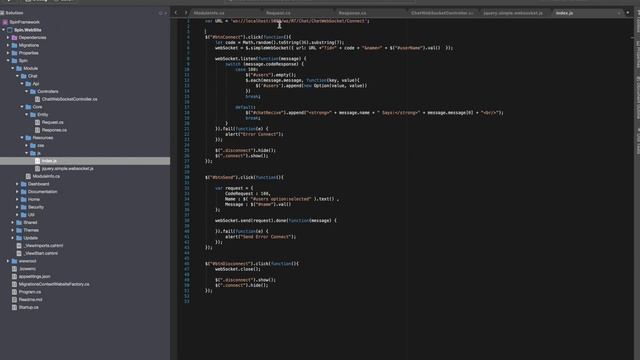 Como hacer un Chat con Web Socket y .Net Core смотреть онлайн