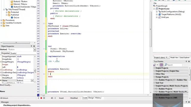Delphi XE7 Поток и синхронизация смотреть онлайн