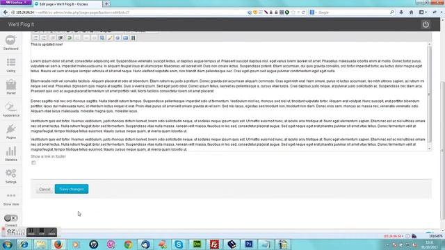 Admin Page Update смотреть онлайн