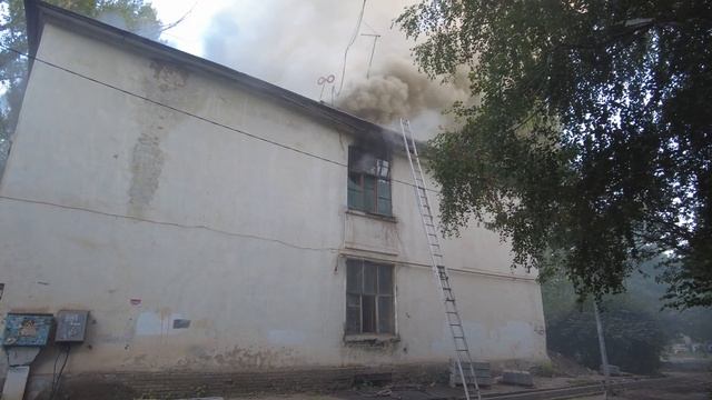 Пожар на Чернореченской в Самаре смотреть онлайн