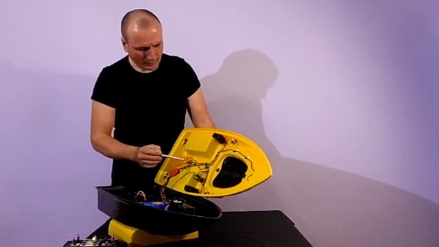 Кораблик "JOKER". Устройство и управление на воде. смотреть онлайн