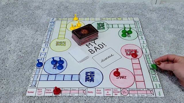 My Bad! TBR Game - Updated Board and Rules! смотреть онлайн