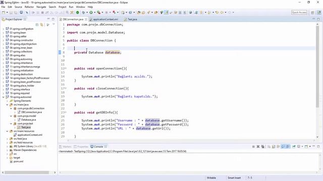 19 Spring Framework Autowired смотреть онлайн