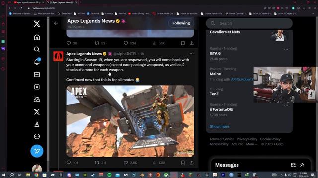 EVERYTHING YOU NEED TO KNOW ABOUT APEX LEGENDS SEASON 19 (Cross Progression, Bangalore NERFED) смотреть онлайн