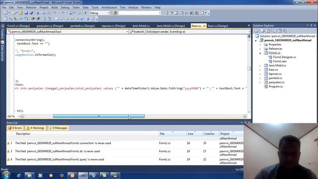 TUTORIAL MEMBUAT APLIKASI RENTAL MOBIL C # смотреть онлайн