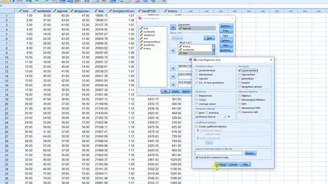 Time series regression using Cochrane Orcutt or Prais Winsten methods in SPSS смотреть онлайн