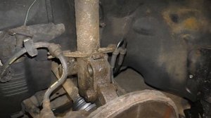 Renault Scenic Замена передних стоек