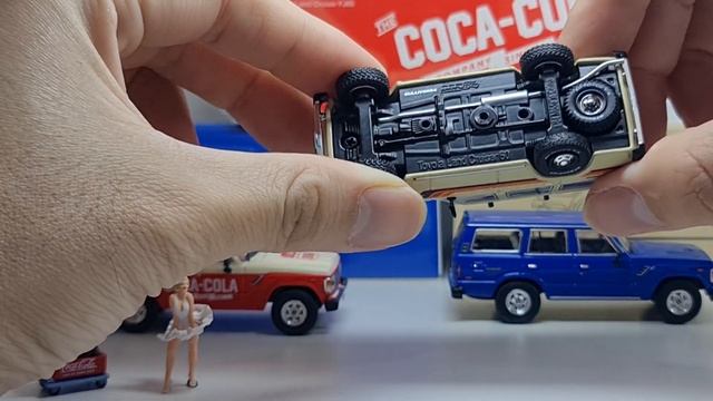 FirstLook INNO64 TOYOTA LAND CRUISER FJ60 COCA COLA