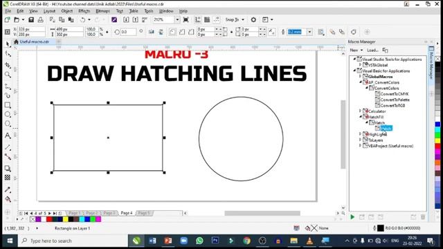 Free Download useful MACRO for CorelDRAW | Use Headphone for clear voice. смотреть онлайн