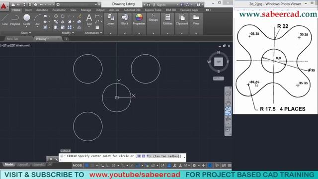 DRAWING WITHOUT SETTING LIMITS IN AUTOCAD | AUTOCAD 2D DRAFTING FIGURE 1 смотреть онлайн