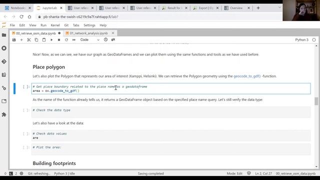 AutoGIS 2021 Lesson 6.1 - OpenStreetMap data смотреть онлайн
