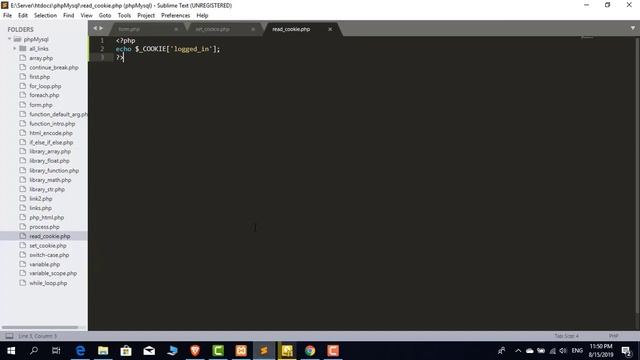 Part 31: Get Cookie in PHP | Abdus Sattar Bhuiyan смотреть онлайн
