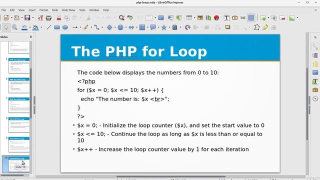 How to use loops in PHP смотреть онлайн