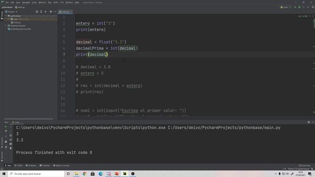 2. Clase de Python Base - Operaciones con float e introducción a los condicionales смотреть онлайн