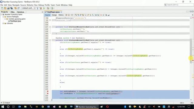 Java GUI - Number Guessing Game (Implement Validation) смотреть онлайн