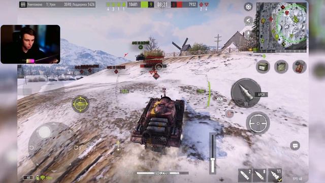 На что способен T110GMC (T110E3) в Tank Company