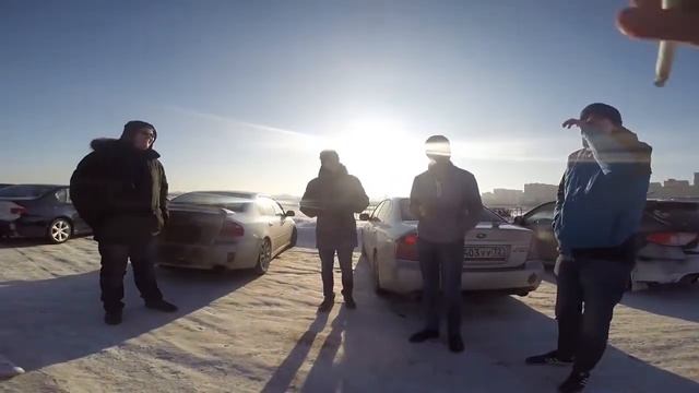 Subaru Club Tyumen on Ice Субару Клуб Тюмень на льду оз Алебашево смотреть онлайн