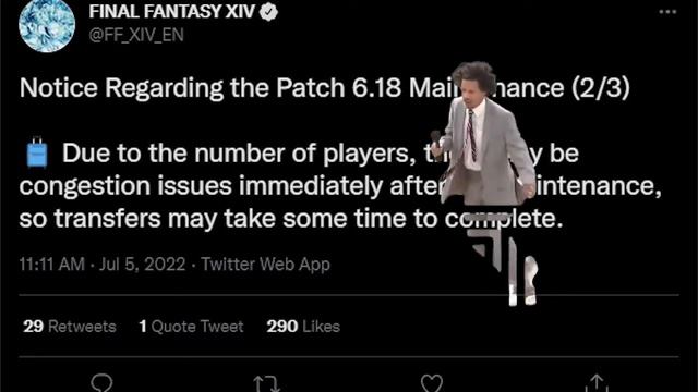 Transfering to Raiden Server be like [FFXIV] #ffxiv #ffxivmemes смотреть онлайн