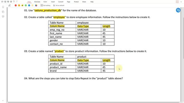 Task 02 | Database Management System I | Java Institute смотреть онлайн