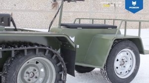 Обзор вездехода POMOR Х6 (Army edition)