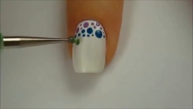 Летний радужный маникюр Видео урок по дизайну ногтей Маникюр в домашних условиях смотреть онлайн