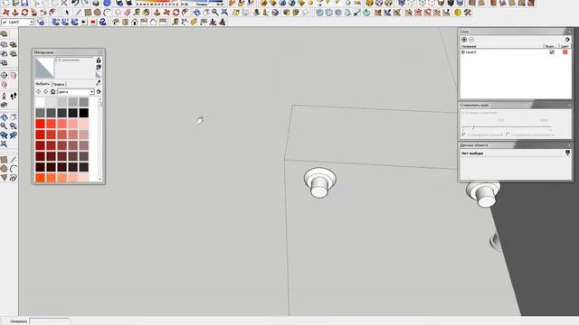 SketchUp строим кухню с нуля 001 смотреть онлайн