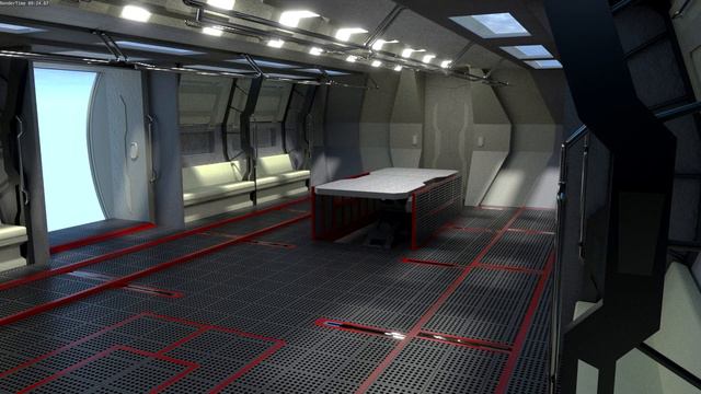StarGate Atlantis Combat Jumper Interior смотреть онлайн