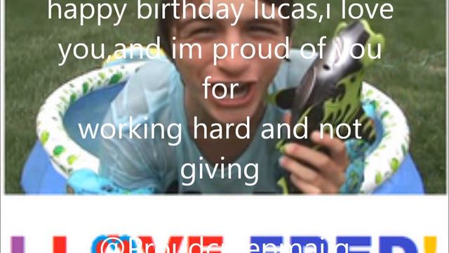 Happy birthday Lucas Cruikshank!! смотреть онлайн
