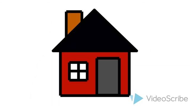 Рисуем простой дом / how to draw a house смотреть онлайн