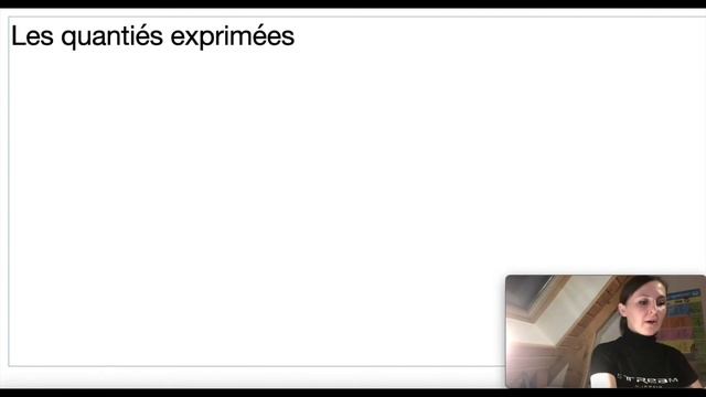Les Quantités Exprimées - выраженные количествa
