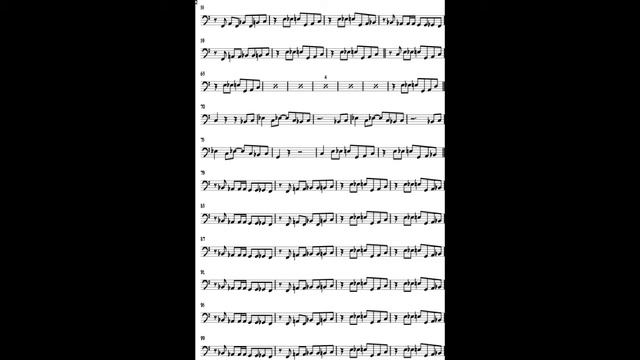 Joe Cocker YOU CAN LEAVE YOUR HAT ON Bass guitar (notes, cover, tutorial, how to play) смотреть онлайн