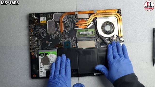 How to Replace Battery MSI GF63 Thin MS 16R3 смотреть онлайн