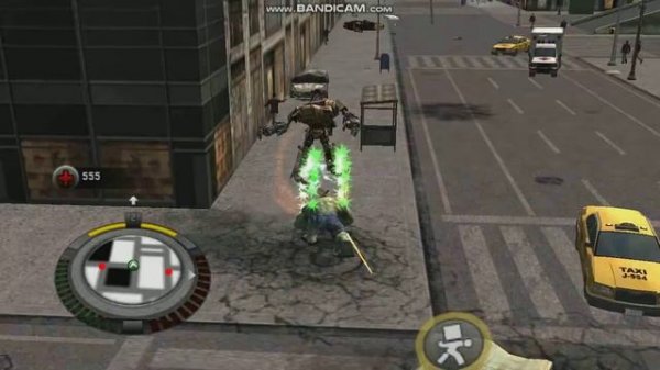 THE INCREDIBLE HULK game - All upgrades demonstration