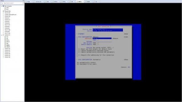 5 ip add+hostname WEB L WEB R