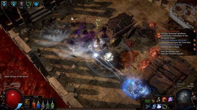 Occultist Hex Blast build смотреть онлайн
