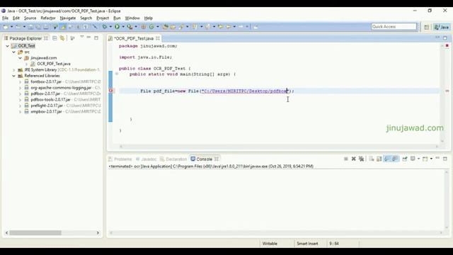 Extract text from PDF using PDFBox library OCR Optical Character Recognition смотреть онлайн