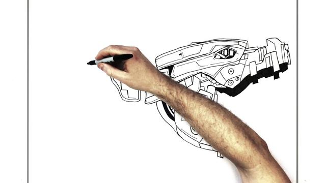 How To Draw Mechagodzilla | Step By Step | Godzilla vs Kong смотреть онлайн