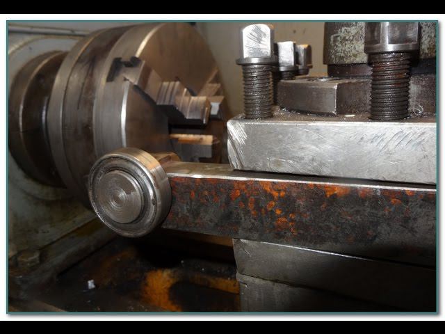 Как сделать УНИВЕРСАЛЬНЫЙ ТОКАРНЫЙ РОЛИК прижим?? смотреть онлайн