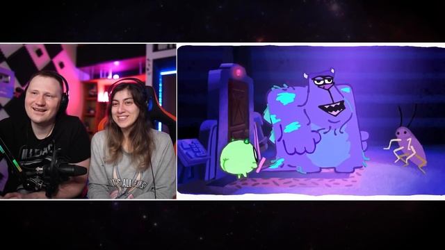 Настоящая версия "Корпорация Монстров" (“Monsters Inc” Recap Cartoon) | РЕАКЦИЯ на Cas van de Pol смотреть онлайн